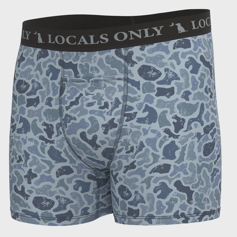 Boxer Briefs - Distressed LCF Cobalt Camo