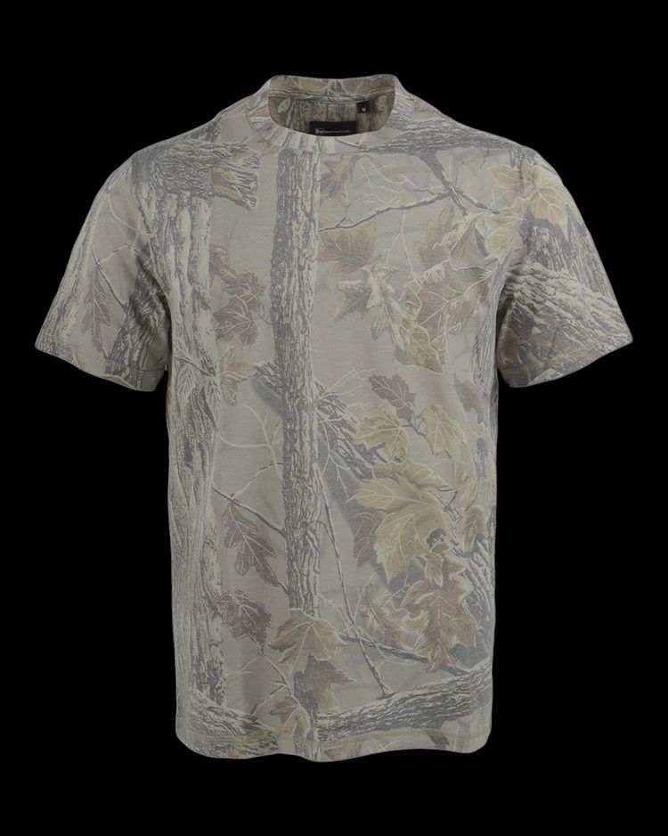 Unisex Essential Short Sleeve Tee - Realtree Xtra Grey Camo