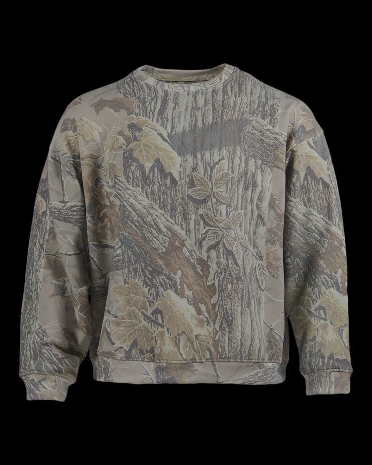 Women's Low Key Crew - Realtree Xtra Grey Camo
