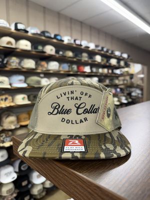 Blue Collar Dollar 7 Panel Hat - Bottomland