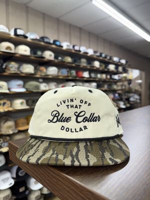 Blue Collar Dollar Rope Hat - Bottomland/Natural