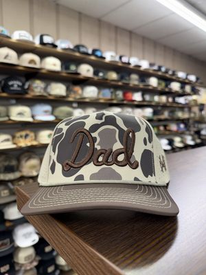 Dad Rope Hat - Retro Brown Camo