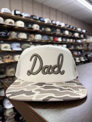 Dad 7 Panel Hat - Desert Camo