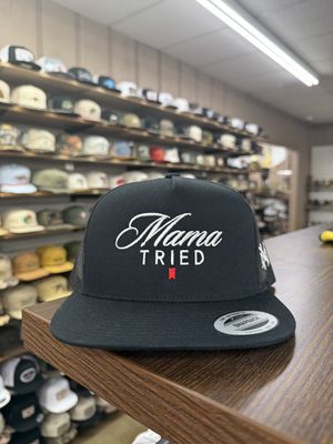 Mama Tried Ultra Trucker Hat - Black