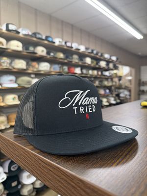 Mama Tried Ultra Trucker Hat - Black