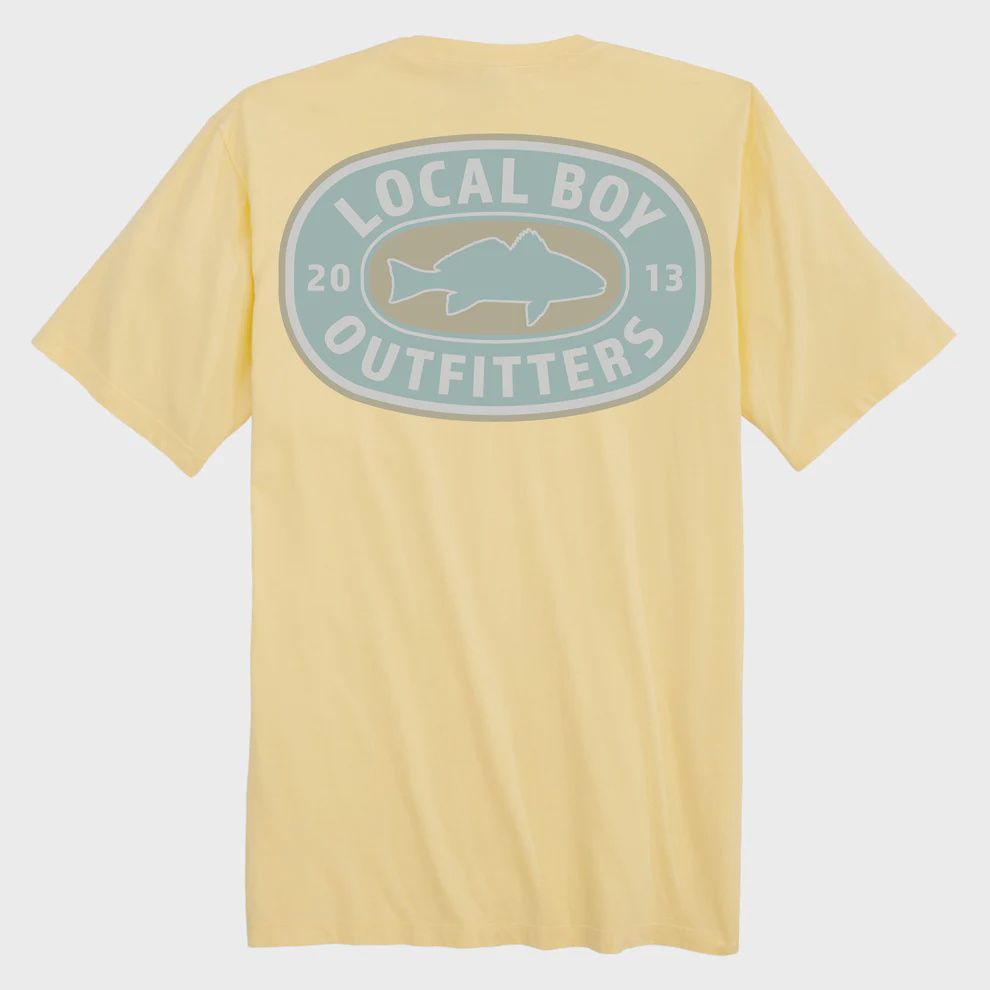 Youth Sandy Red Short Sleeve Tee - Banana