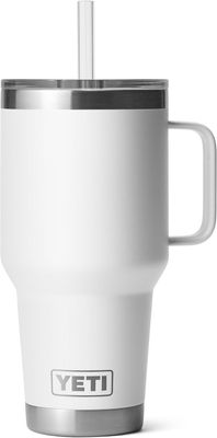 Rambler 35oz Straw Mug- White