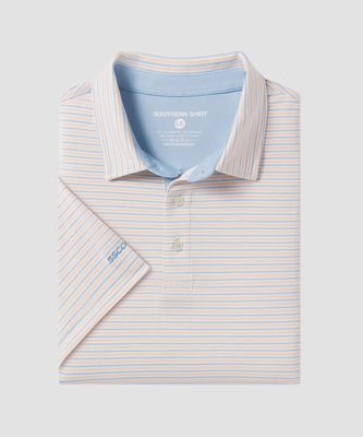 Scoreboard Stripe Polo - Cabana