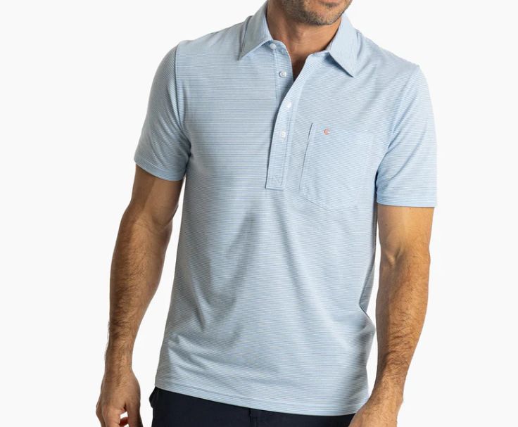 Performance Players Shirt - Hobby Stripe - Light Blue