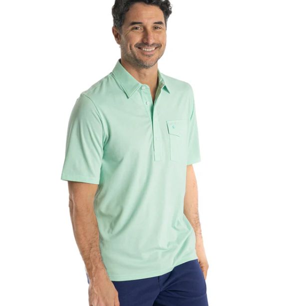 Performance Players Polo - Key Lime