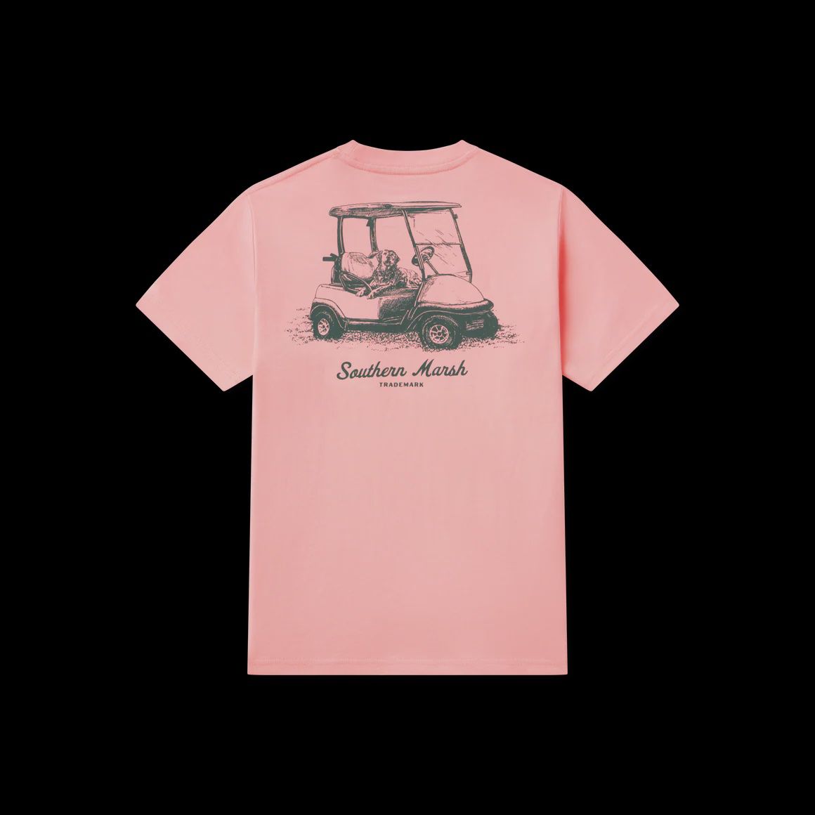 Youth Above Par Pup Short Sleeve Tee - Camellia
