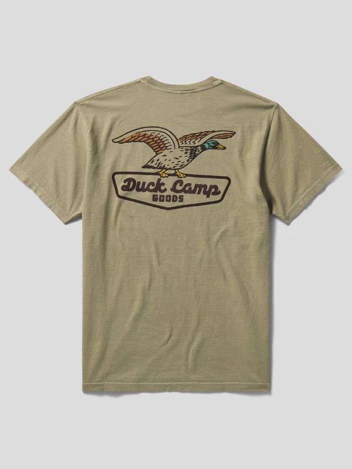 DC Shop Short Sleeve T-Shirt - Vintage Khaki