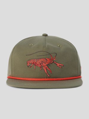 Crawfish Rope Hat - Military Green