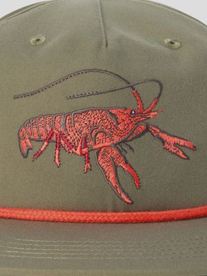 Crawfish Rope Hat - Military Green