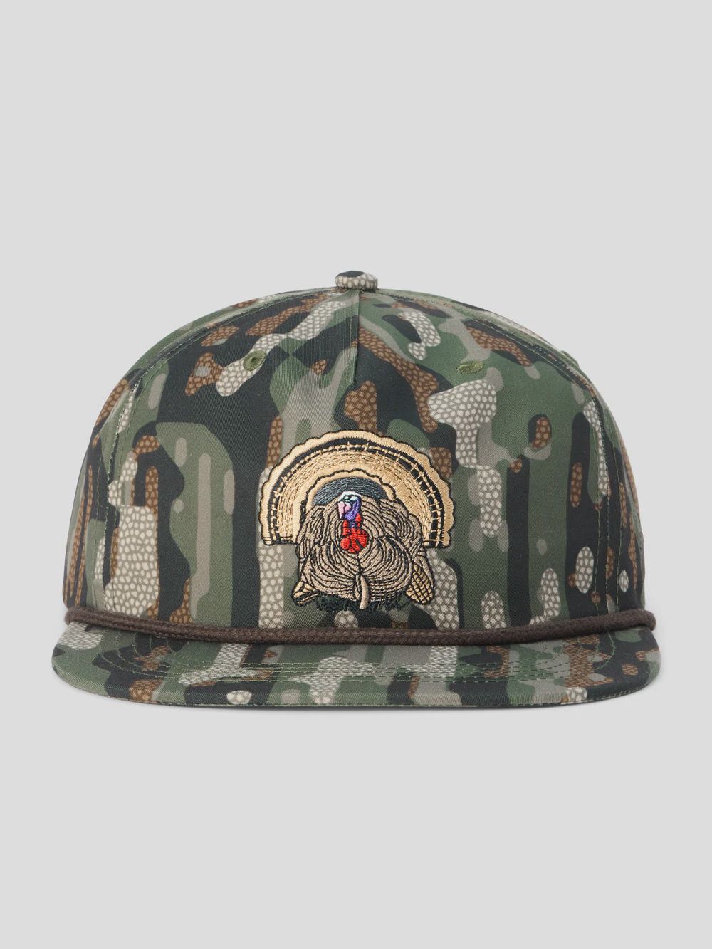 Turkey Rope Hat - Woodland Camo