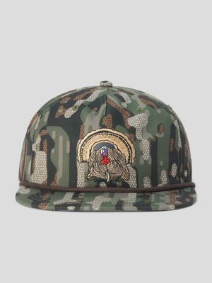 Turkey Rope Hat - Woodland Camo