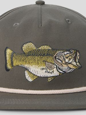 Bass Rope Hat - Raven