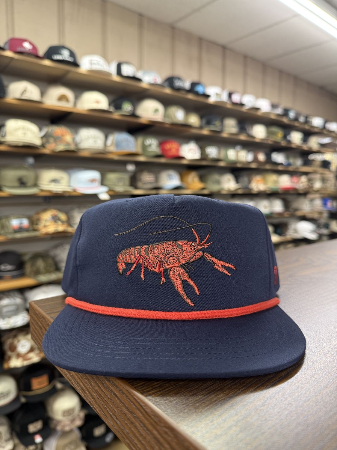 Crawfish Rope Hat - Vintage Navy