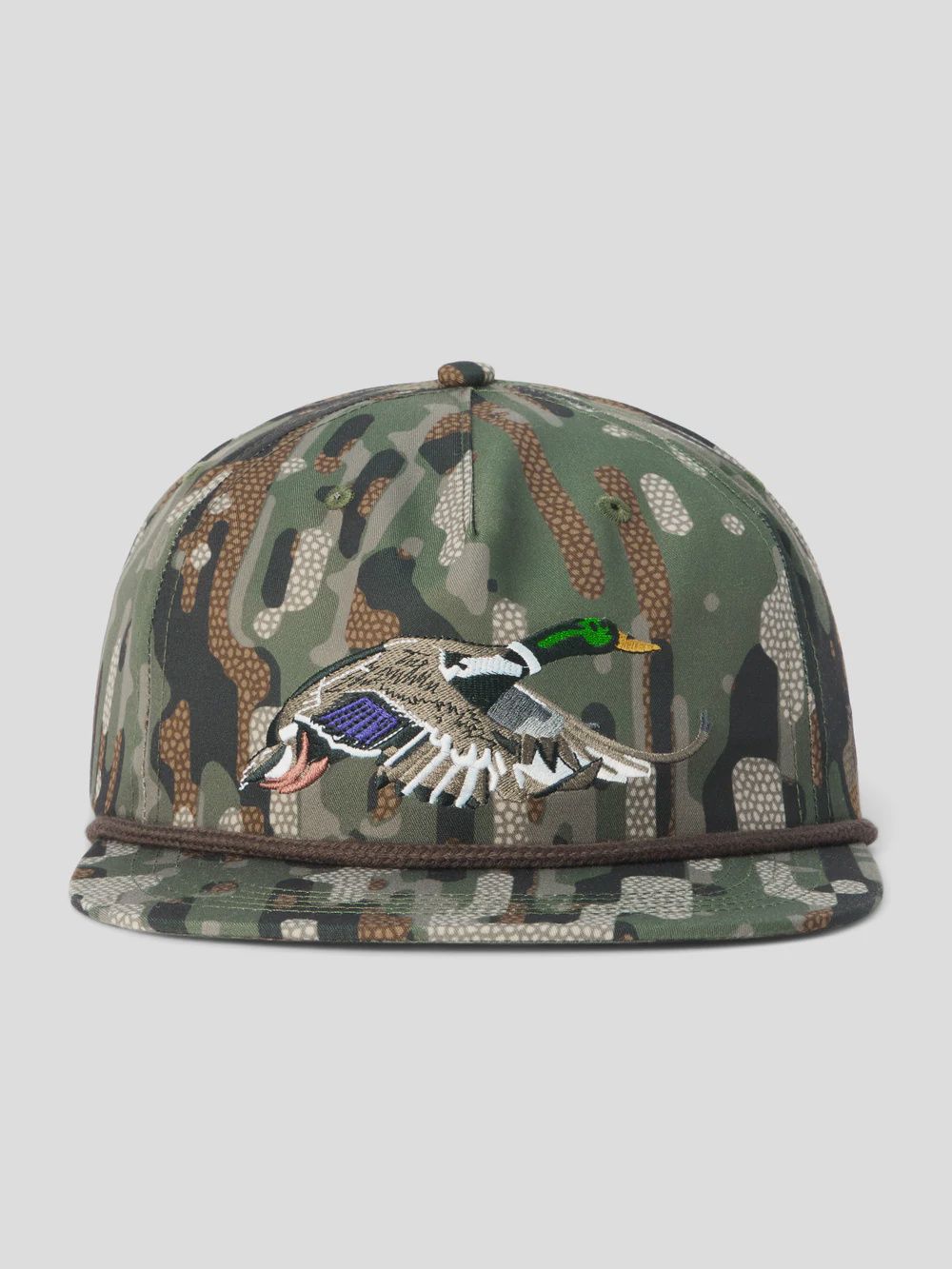 Mallard Rope Hat - Woodland Camo
