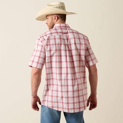 Men's Pro Series Tully Classic Fit Shirt - Peach Plaid
