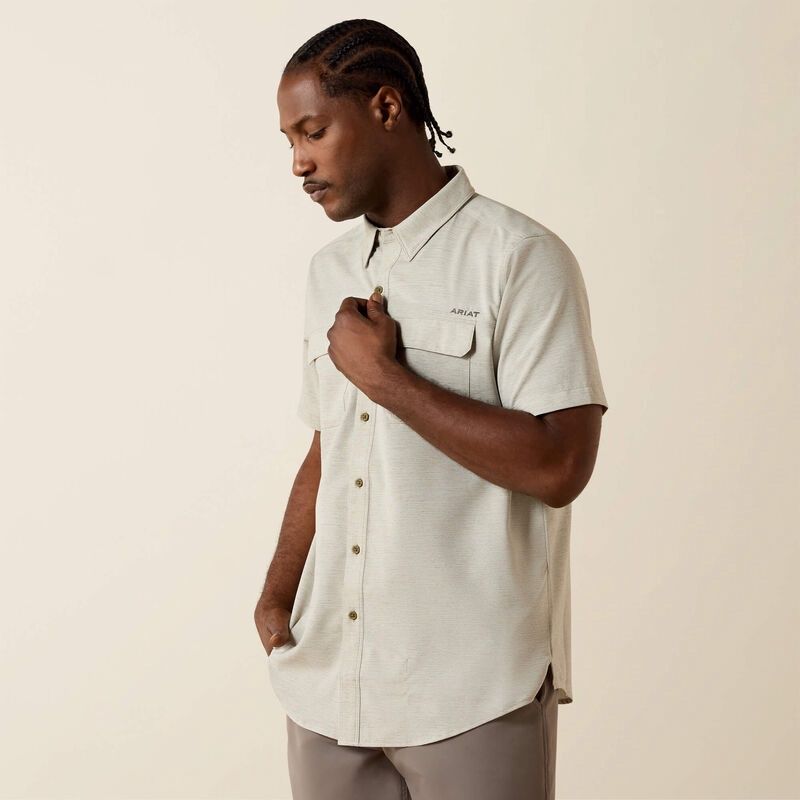 Men's VentTEK Outbound Fitted Shirt - Burnt Olive