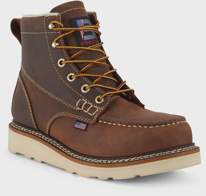 Men's 6" Driftlock - Waterproof Moc Toe Soft Toe Boot