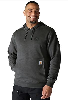 Men's Force Logo Sweatshirt - Asphalt Heather/Black