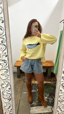Fish Sweater - Butter