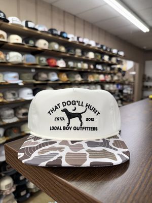 That Dog'll Hunt LP Rope Hat - Stone/Localflage