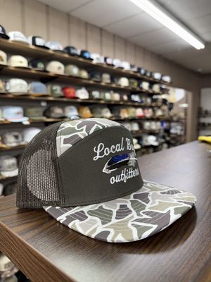 Mallard Feather 7 Panel Hat - Duck Camo