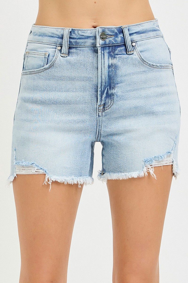The Abbey Denim Short - Light