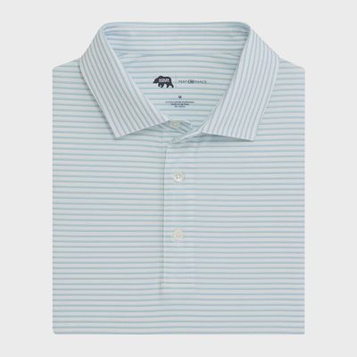 Scout Stripe Performance Polo - Dutch Canal