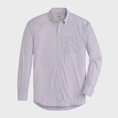 Venice Classic Fit Performance Shirt - Sea Pink