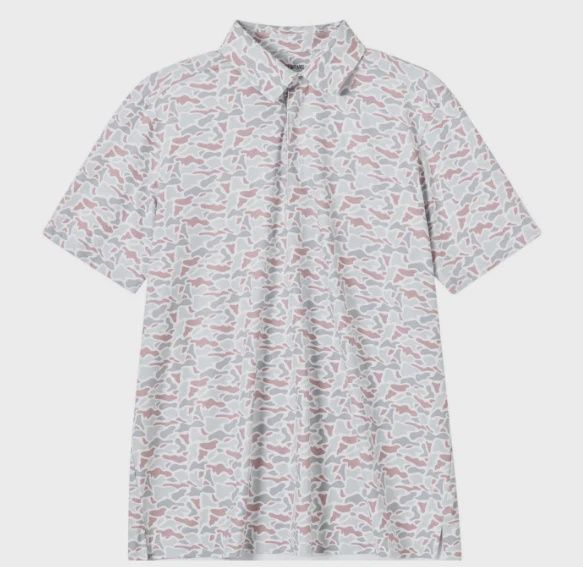 Men's Polo - Retro Whitetail Camo