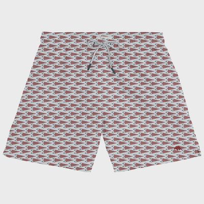 Dawgs Pennant Swim Trunk - Cream