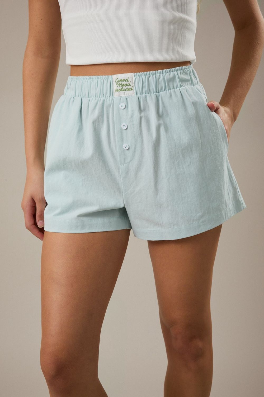 Good Mood Boxer Shorts - Mint