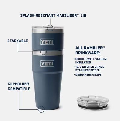 Rambler 20 oz Stackable Cup - Ridgeline