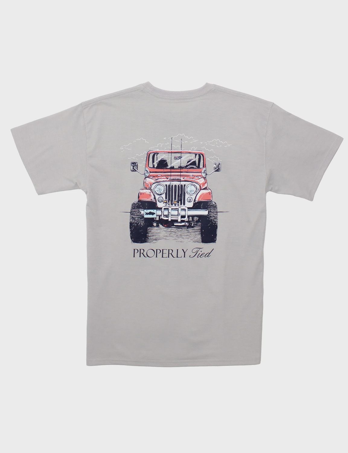 Road Runner Short Sleeve Tee - Ice Grey