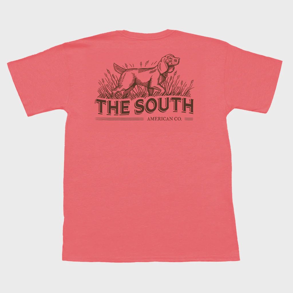 The Boykin Short Sleeve Tee - Nantucket Red