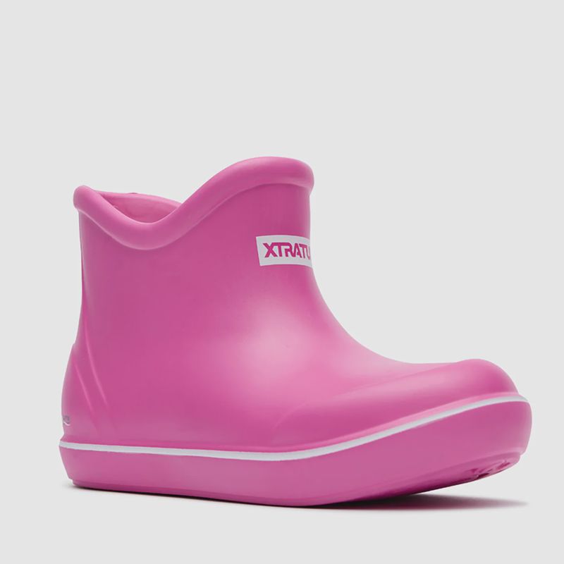 TUFS Kid's Ankle Deck Boot - Rose Violet