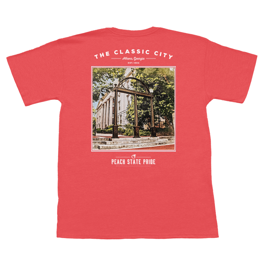 North Campus Short Sleeve Tee - Nantucket Red