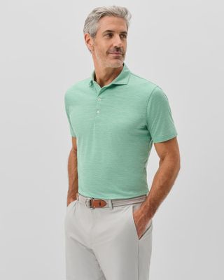 Featherweight Performance Polo - Huronn - Cilantro