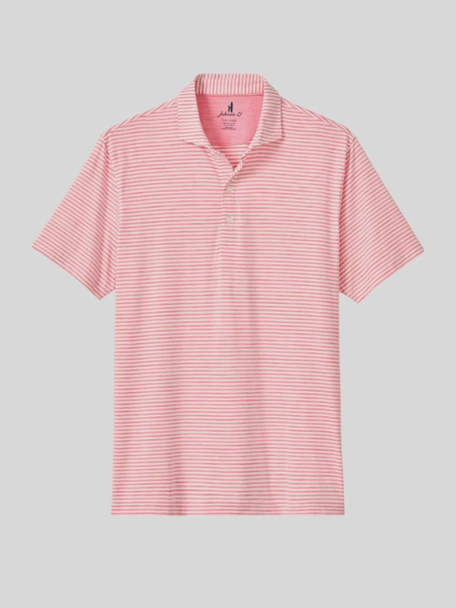 Seymour Featherweight Performance Polo - Pink Lemonade
