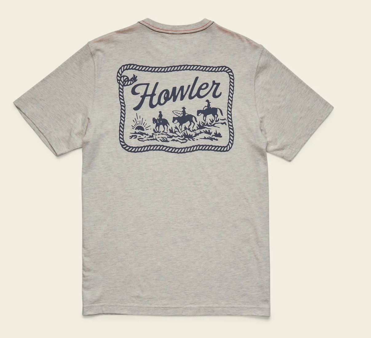 Howler Posse T-Shirt - Heather Grey