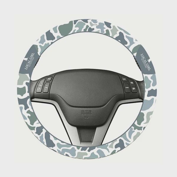 Local Girl Steering Wheel Cover - Localflage Coast Camo