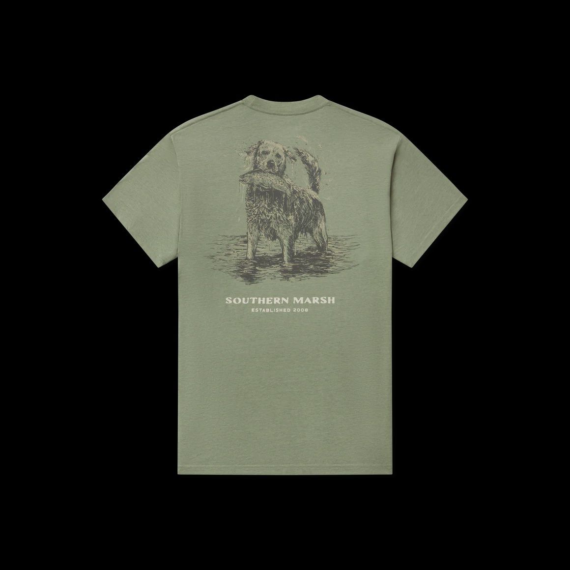 Seawash Tee - Shake &amp; Release - Brigade Olive