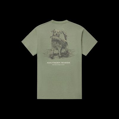 Seawash Tee - Shake &amp; Release - Brigade Olive