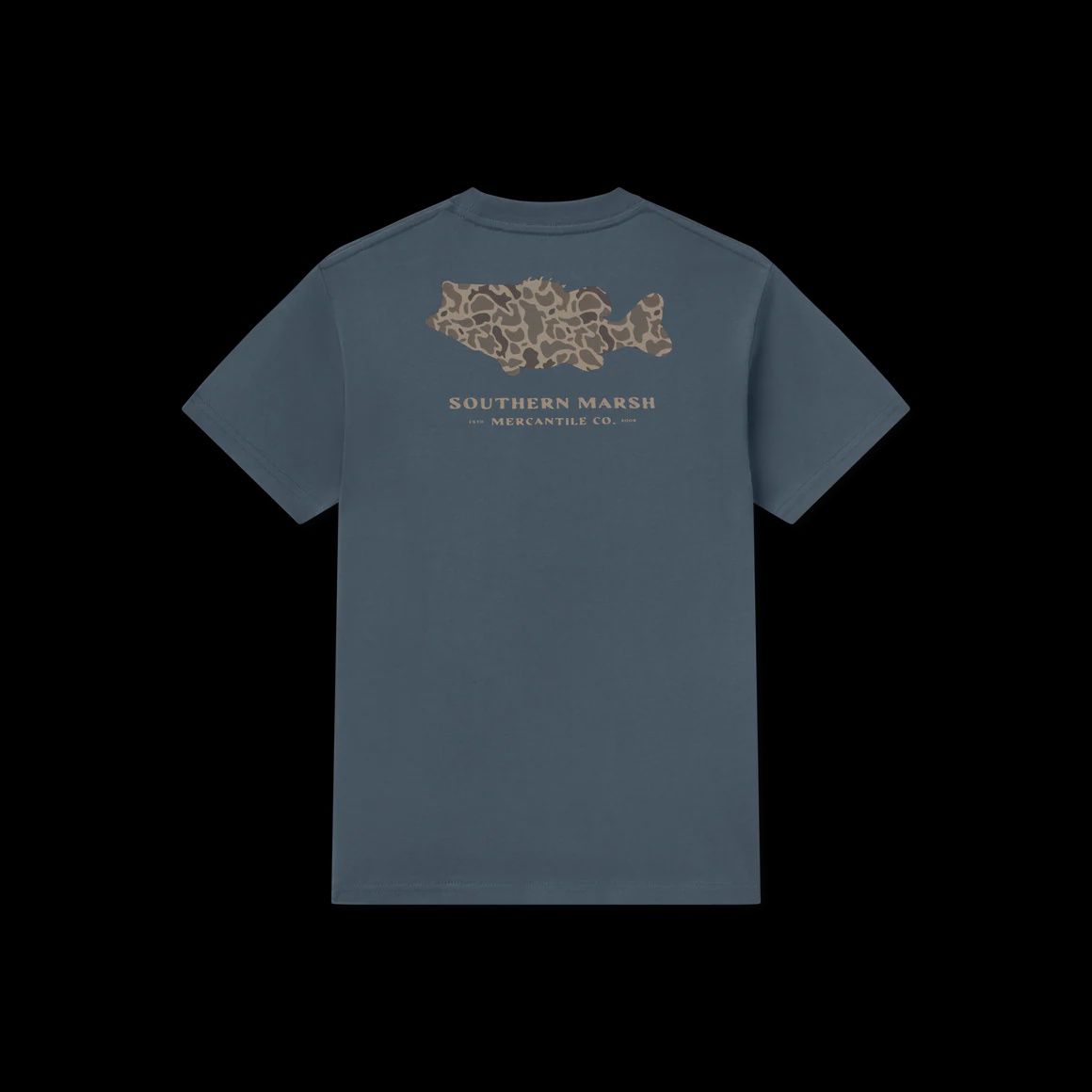 Originals Camo Bass Short Sleeve Tee - Arlington Blue