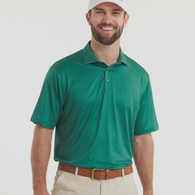Flyline Performance Polo - Greens In Regulation - Burnt Sage