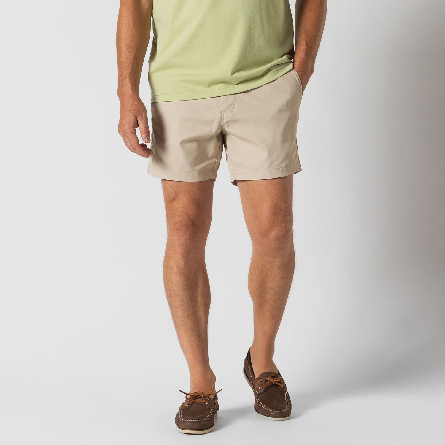 8" Harbor Performance Short - Stone